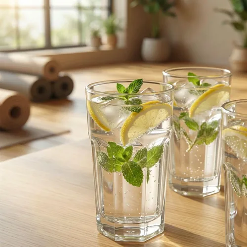 Vista 4 de Otto Vaso para bebidas de 10 oz - 3 "x 3" x 5 3/4 "- Caja de 6 unidades - Restaurantware