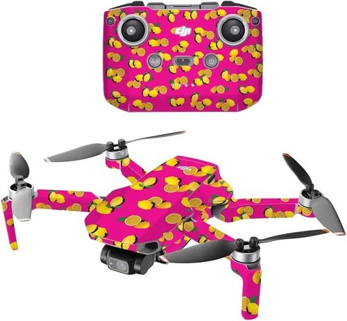 Vista 10 de MightySkins - Compatible con DJI Mini 2 Dron portátil – Plátanos Funda protectora de vinilo duradera y única Fácil de aplicar, quitar y cambiar