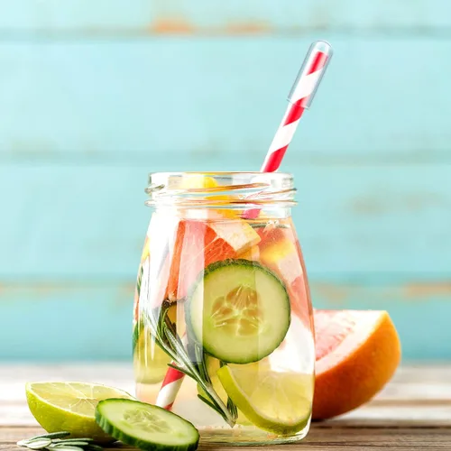 Vista 6 de 10 puntas de vidrio para pajilla, tapas transparentes reutilizables (0.59 pulgadas)