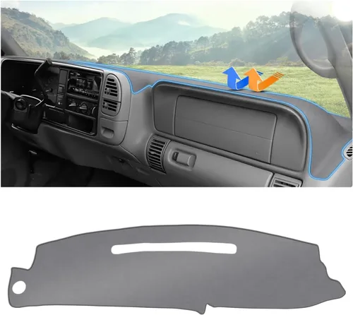 Vista 22 de Autorder Cubierta de Alfombrilla del Tablero para Chevy Silverado Sierra 2007-2013, Chevy Tahoe Suburban Denali Avalanche y GMC Yukon/XL 2007-2014