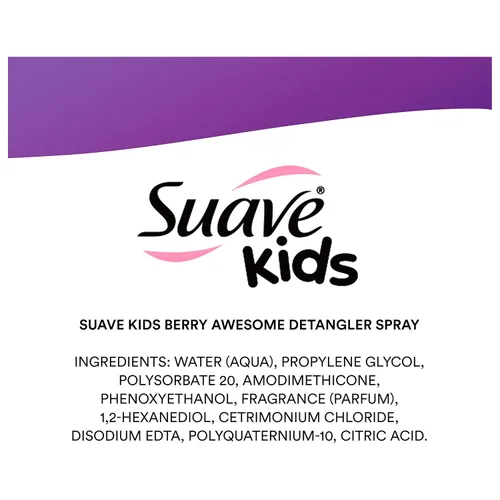 Vista 10 de Suave Kids Berry Awesome - Espray desenredante, 10 onzas