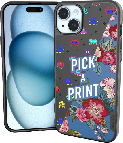 Vista 29 de Smartish® - Funda magnética para iPhone 15, Gripmunk compatible con MagSafe [ligera + protectora], funda de agarre delgada con forro de microfibra