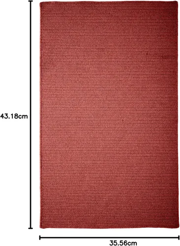 Vista 5 de Westminster - Alfombra de muestra de muestra, 14 x 17 pulgadas, palo de rosa