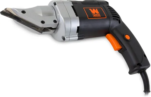 Vista 3 de WEN Cizalla de metal, cabeza giratoria, velocidad variable, calibre 18, 4 amperios (3650)