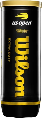 Vista 4 de WILSON US Open - Pelotas de tenis - Extra Duty, estuche para 24 latas (72 pelotas)