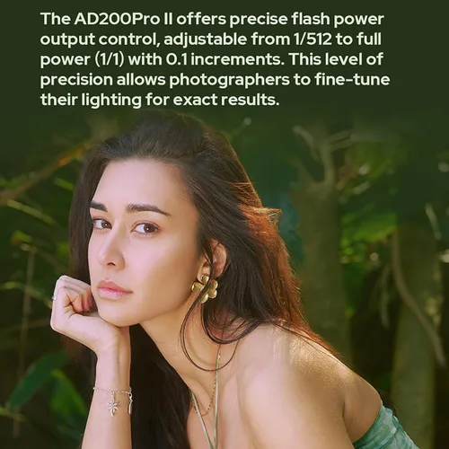 Vista 15 de GODOX AD200 Pro II AD200ProII 200W TTL Flash+24"/60cm Softbox Kit+S Bracket
