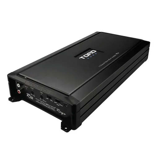 Vista 9 de Toro Audio MR2 Micro 500W RMS Monoblock Amplificador de coche Amplificador de potencia de subwoofer clase D pico de 1000 W, estable de 1 Ω