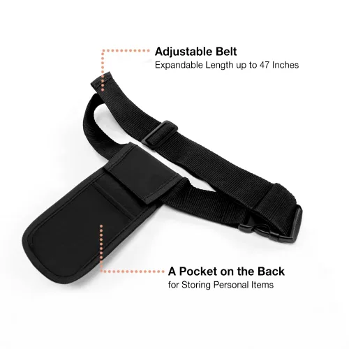 Vista 3 de Kit de funda para botella de masaje (8 onzas), funda individual ajustable para aceite de masaje y loción de masaje (botella incluida)