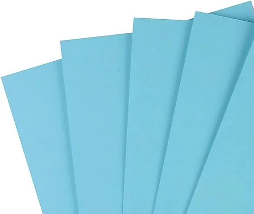 Vista 2 de Staples 490955 Brights Papel de colores 8 1/2 pulgadas x 11 pulgadas Azul 500/Resma