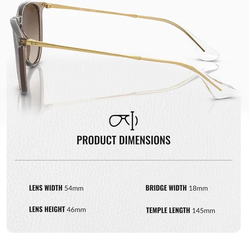 Vista 5 de Ray-Ban RB4171F Phantos - Gafas de sol en forma para hombre y mujer con kit oficial de gafas RAYBAN