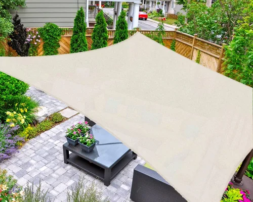 Vista 10 de AsterOutdoor - Toldo parasol rectangular de 16 x 20 pies, Toldo con bloqueador ultravioleta para patio, patio trasero, césped, jardín, actividades
