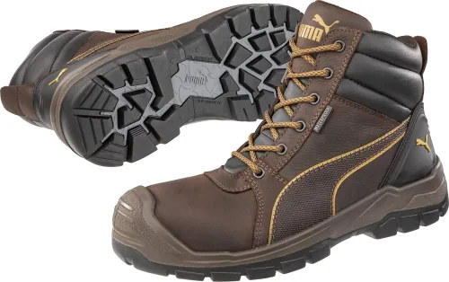 Vista 6 de PUMA Safety Tornado - Botas de trabajo de 6 pulgadas, punta compuesta, antideslizante, impermeable, EH