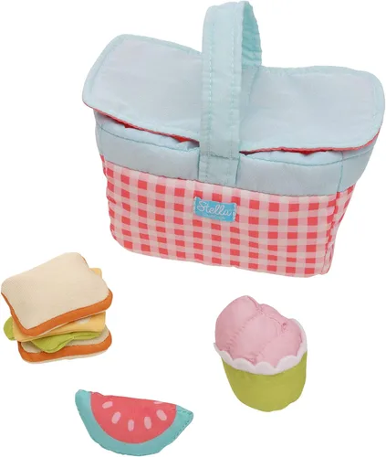 Vista 2 de Manhattan Toy Stella Collection Picnic - Juego de 5 piezas para muñecas Stella de 12 y 15 pulgadas