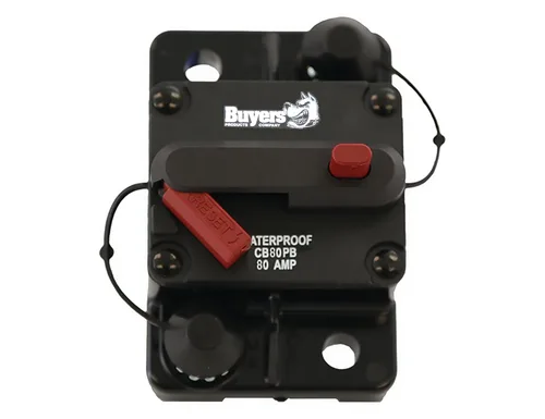 Vista 6 de Disyuntor CB60 de Buyers Products, Negro