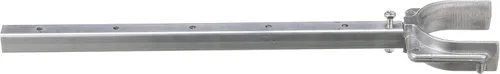 Vista 6 de Attwood Corporation SP-400-RB protector de travesaño de cabeza de 23 - 35 pulgadas, compuesto de ruedecilla y perno de ménsula