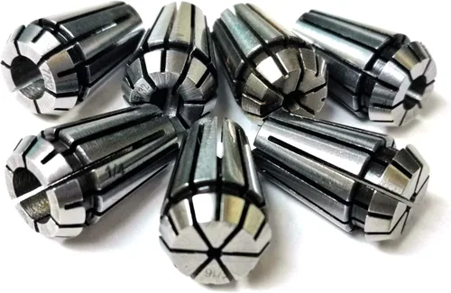 Vista 15 de 2 piezas de 1/2" ER32 Pinzas de resorte de precisión para torno CNC y fresado (Diámetro del agujero: 1/2")