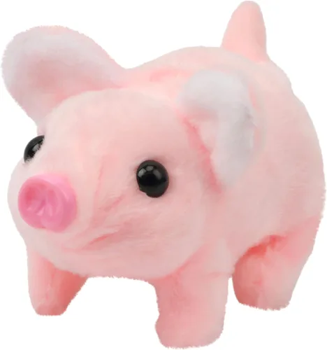 Vista 34 de Hopearl - Juguete de peluche electrónico interactivo de conejo con orejas LED, sonidos y movimientos; camina, se menea e ilumina las orejas, mueve