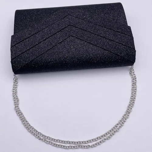 Vista 7 de Milisente - Cartera de noche para mujer, monedero de gamuza en bandolera