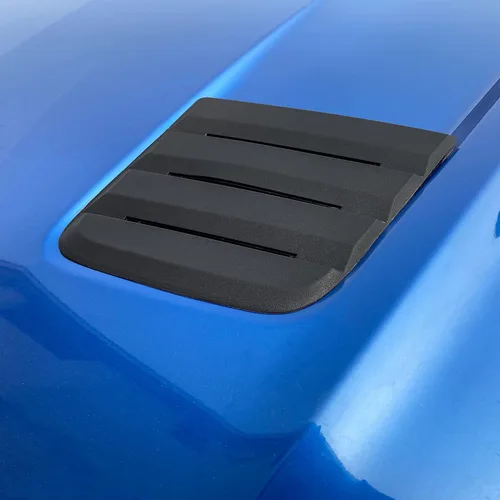 Vista 4 de KEWISAUTO Cubierta de ventilación del capó para Ford Mustang 2018-2022, cubierta de salida de aire y ventilación del capó del motor para Ford