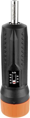 Vista 9 de VEVOR Juego de llaves de destornillador de torque de 1/4" Rango de ajuste de torque de 10-70 in-lbs Destornillador de torque con incrementos