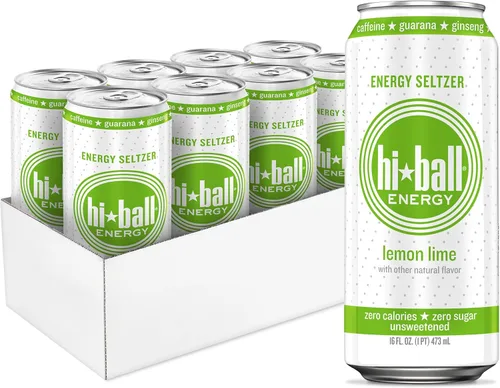 Vista 27 de Hiball Energy - Seltzer saborizado, sin azúcar ni calorías, 8 unidades de 16 onzas líquidas (pomelo).