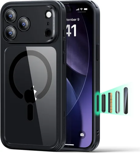 Vista 99 de ESR Funda para iPhone 11, compatible con MagSafe, protección de grado militar a prueba de golpes, funda magnética para iPhone 11, funda híbrida