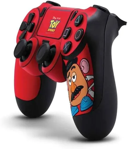Vista 35 de Skinit Calcomanía para juegos compatible con PS4 Pro/Slim Controller, diseño oficial de Disney Toy Story Alien Collage
