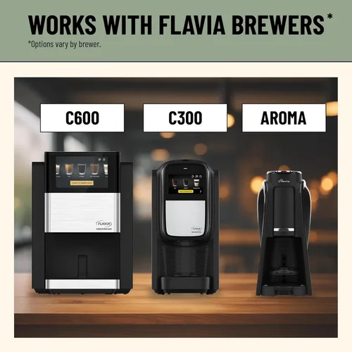 Vista 4 de Flavia Alterra Morning Roast Freshpacks funciona solo con Flavia Brewers, tostado ligero (caja de 100)