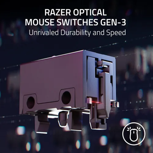 Vista 6 de Razer Basilisk V3 35K Ratón ergonómico con cable para juegos: rueda de inclinación HyperScroll - Sensor óptico de 35K DPI Gen 2-13 Controles