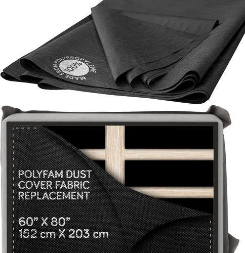 Cubierta antipolvo de cama – Cambric – Tela inferior/tela de repuesto para la parte inferior del colchón Box Spring o Fundación