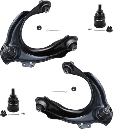 Vista 485 de Detroit Axle - Kit de brazos de control delanteros de 4 piezas para Nissan Cube 2009-2014, Nissan Versa 2007-2012 2 brazos de control inferiores