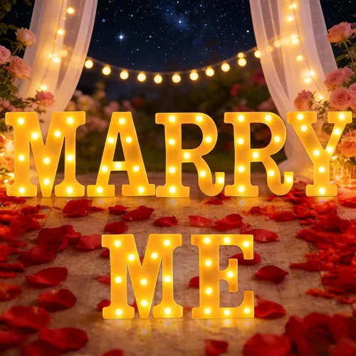 Vista 20 de Números de marquesina LED, números iluminados 2025 para fiestas, letras pequeñas iluminadas, número iluminado a pilas para cumpleaños o decoración