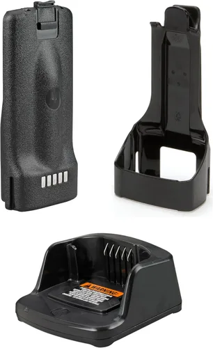 Vista 6 de Paquete de 4 walkie talkies de radio bidireccional Motorola RMU2040 (UHF)