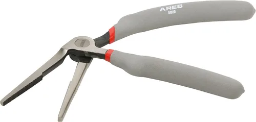 Vista 6 de ARES 51018 - Juego de alicates de punta de aguja kiwi con cabeza angulada de 2 piezas - Alicates de 6 y 8 pulgadas - Mangos de doble inyección