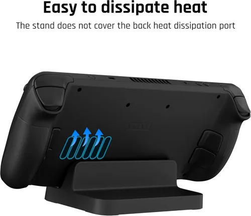 Vista 3 de RHOTALL Base de soporte para cubierta de vapor con almohadilla antideslizante de silicona, base de soporte compatible con cubierta de vapor, edición