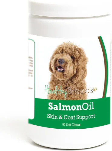 Vista 92 de Healthy Breeds Affenpinscher - Masticables suaves de aceite de salmón, 90