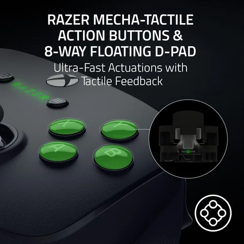 Vista 10 de Razer Wolverine V3 Pro Wireless Gaming Controller Licensed for Xbox Series XS, Xbox One, Windows PC - 6 Remappable Buttons - Fast Triggers