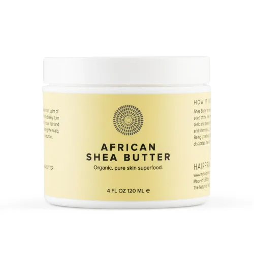 Hairprint Manteca de karité africana | Tratamiento nutritivo para rostro, piel y cuero cabelludo | Aceite de karité puro de Vitellaria Paradoxa |