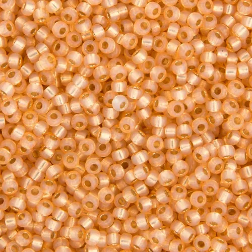 Vista 5 de Miyuki - Cuentas de cristal japonés de 0.78 oz, 11/0 pulgadas, color rubor alabastro, S/L teñidas
