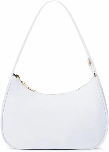 Vista 32 de Bolsos de hombro para mujeres, lindo bolso tote tipo hobo con cierre de cremallera y mini cartera de mano