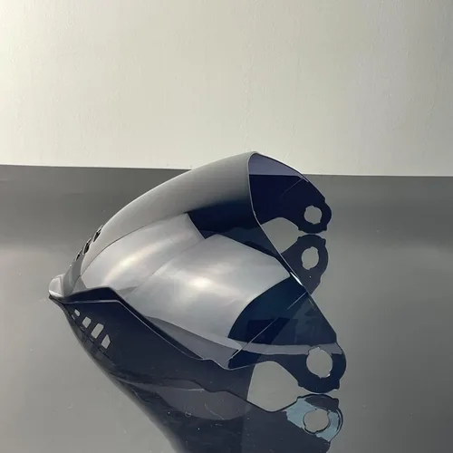 Vista 5 de IC-06 Escudos de casco para ICON Airflite Visor Faceshield parabrisas Sunshield Moto Accesorios (negro)