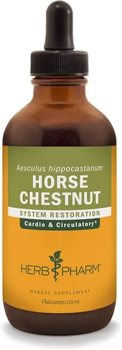 Vista 3 de Herb Pharm Extracto líquido para venas saludables y circulación, castaño de indias, 1 onza líquida