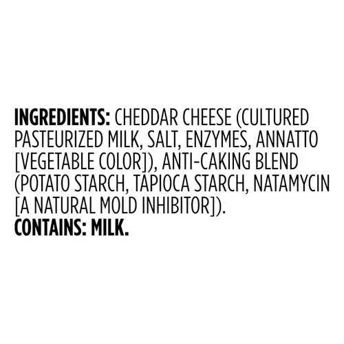 Vista 6 de Amazon Grocery, Queso cheddar afilado, rallado, 8 onzas (anteriormente Happy Belly, el embalaje puede variar)