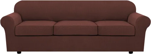 Vista 127 de H.VERSAILTEX Fundas de Sofá Elásticas para Cojines Fundas de Sofá para Muebles de Sala Fundas Protectoras