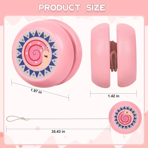 Vista 2 de 24 piezas de regalos de fiesta Yoyo imprescindibles para el aula, bolsas de regalos de cumpleaños, regalos de devolución de piñata