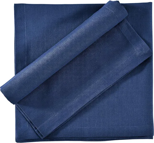 Vista 7 de Fingercraft Servilletas de tela multicolor - Juego de 12 servilletas de algodón puro para almuerzo y cena diarias - Regalo para fiestas