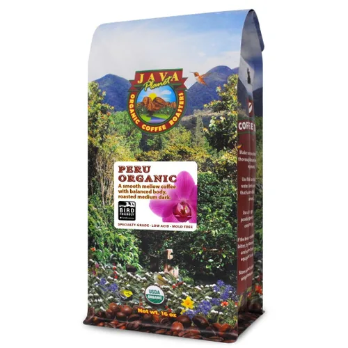 Vista 19 de Café orgánico bajo en ácido, grano entero, sin moho y apto para el estómago por Java Planet, café Black Magic Blend, tostado medio oscuro, sabor