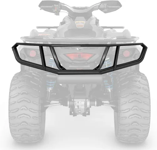 Vista 2 de Nuevo OEM de Can-Am, parachoques trasero anticorrosión de acero perfilado expedición, 715007234