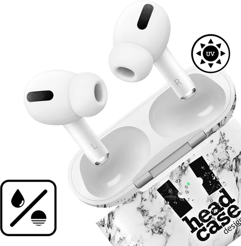 Vista 4 de Head Case Designs Calcomanía de vinilo con licencia oficial de la bandera del Inter Milán, compatible con Apple AirPods Pro