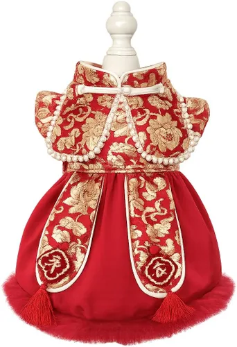 Vista 80 de Moda Vestido de Princesa de Encaje para Perro Cachorro Dulce para Perro EXTRAL Pequeño y Pequeño A-Negro XX-Pequeño